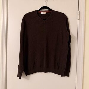 Men’s J.Crew Brown Wool Sweater - Size Large